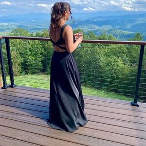 Azazie Alexia Stretch Satin Dress